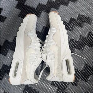 Nike Women's White and Cream Sneakers